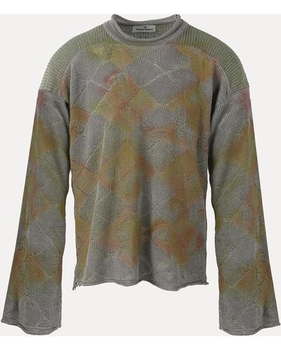 Vivienne Westwood Knit1 Pearl1 Jumper - Green