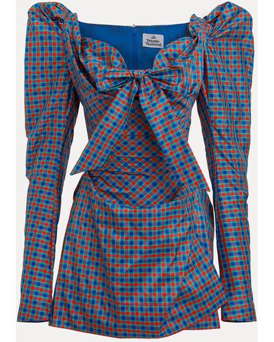 Vivienne Westwood Ls Iwona Dress - Blue