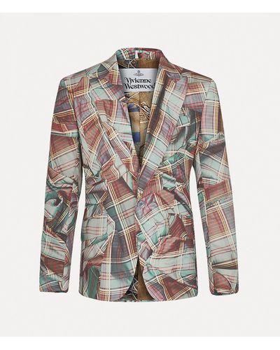 Vivienne Westwood One Button Jacket - Multicolour