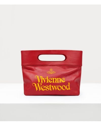 Vivienne Westwood Carrie Clutch - Red