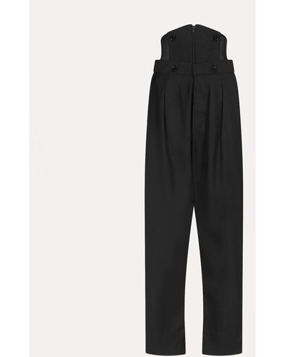 Vivienne Westwood Corset Trousers - Black