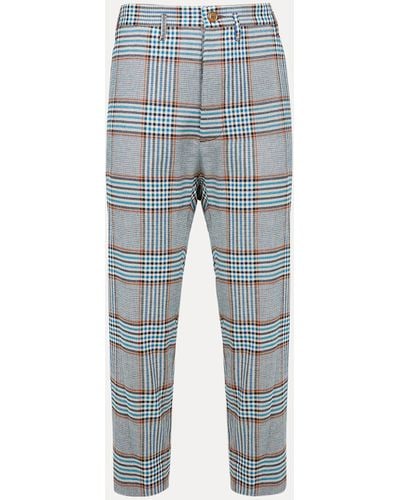 Vivienne Westwood Cropped Cruise Trousers - Blue