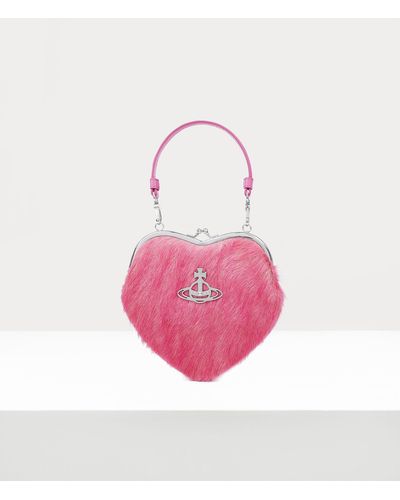 Vivienne Westwood Belle Heart Frame Purse - Pink