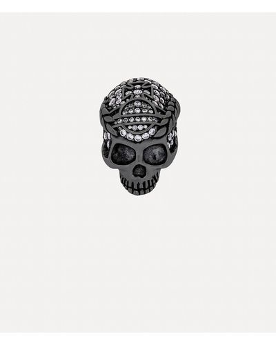 Vivienne Westwood Skull Ring - Black