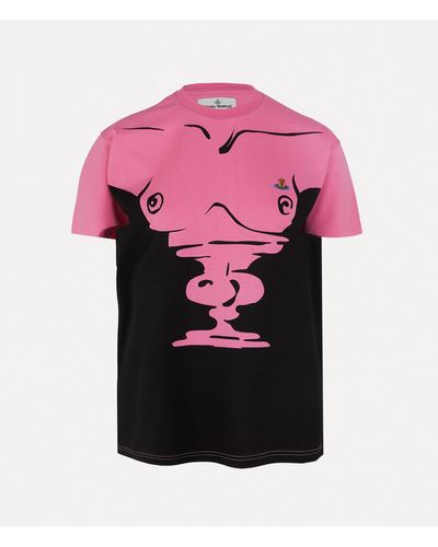 Vivienne Westwood Woman Bust Classic T-shirt - Pink