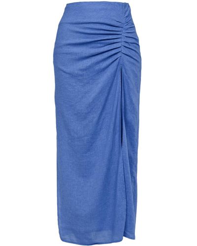 ViX Clara Long Skirt - Blue