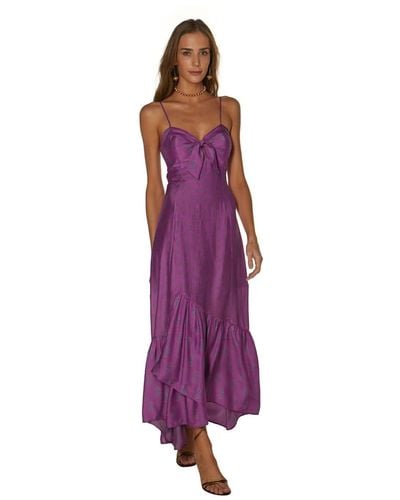 ViX Bia Long Dress - Purple