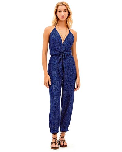Blue ViX Jumpsuits and rompers for Women | Lyst
