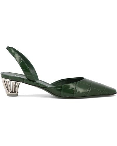 Ferragamo Alyssa Heeled Shoes - Green
