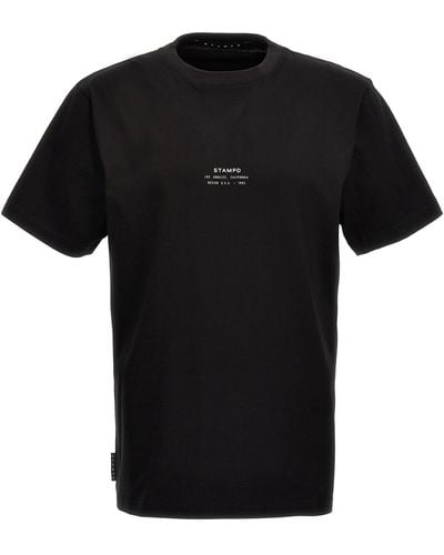 Stampd Stacked Logo T-shirt - Black