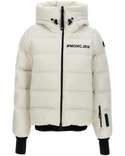 3 MONCLER GRENOBLE Suisses Casual Jackets, Parka - Grey