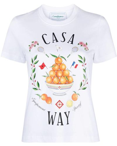 Casablancabrand Casa Way T-Shirt - White