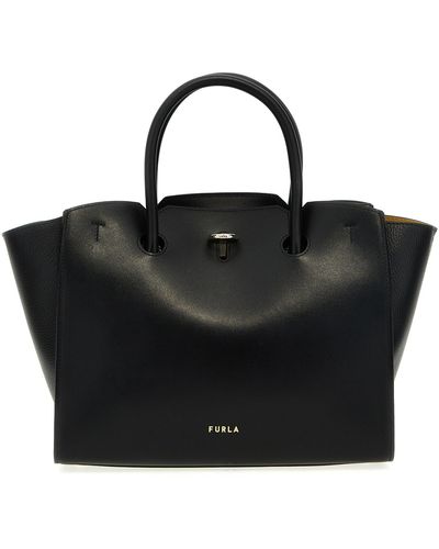 Furla Genesi M Hand Bags - Black