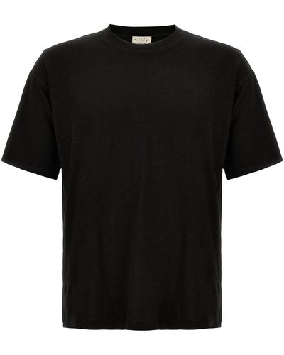 Ma'ry'ya Linen T-shirt - Black