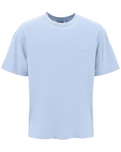 Carhartt T Shirt S/s Duster Script - Blue