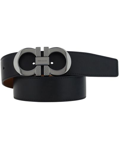 Ferragamo Cintura Reversible - Black
