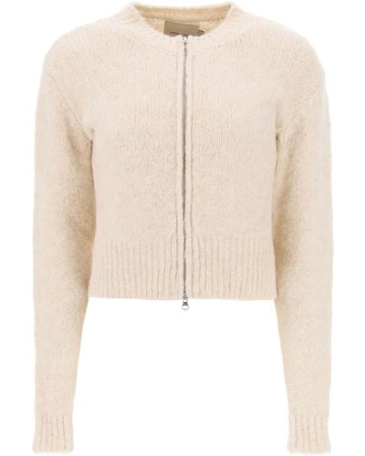 Paloma Wool 1 Besito Zip Up Cardigan - Natural