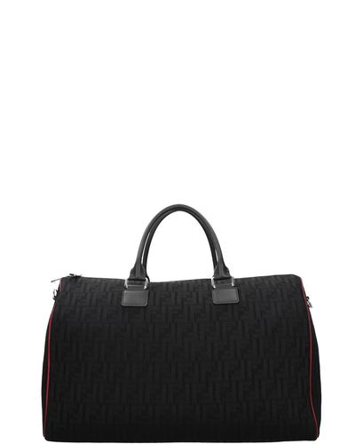 Fendi Travel Bags Weekender Fabric Dark - Black