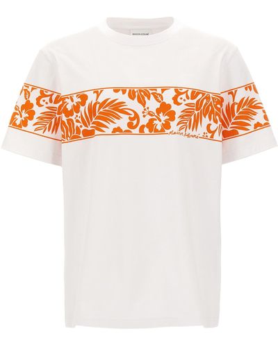 Maison Kitsuné 'Tropical Band' T-Shirt - White
