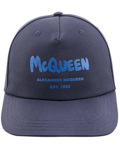 Alexander McQueen Cappello - Blu