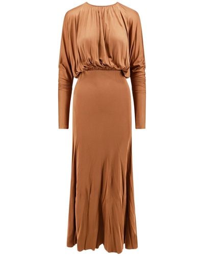 Semicouture Dress - Brown