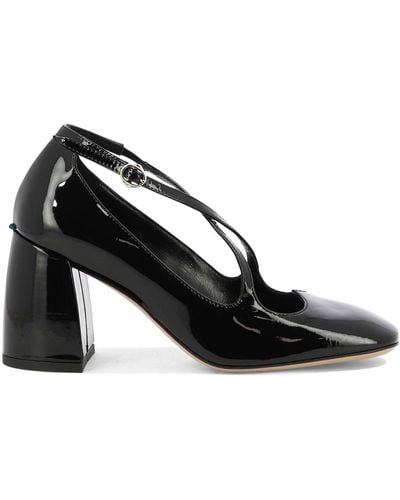 A.Bocca Two For Love Court Shoes - Black