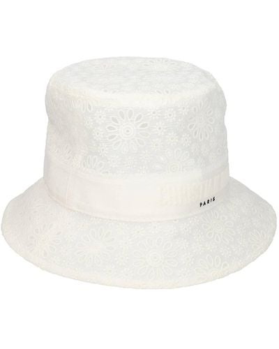 Dior Hats Lady Polyester - White