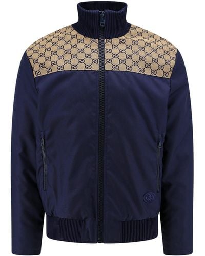 Gucci Jacket/Bomber Jacket - Blue