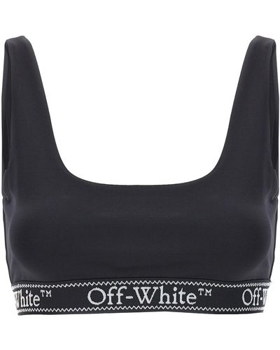 Off-White c/o Virgil Abloh Logoband Intimo Bianco/Nero