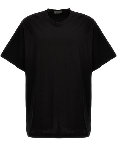 Yohji Yamamoto Crew-Neck T-Shirt - Black