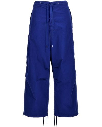Cellar Door Cargo 6 Trousers - Blue