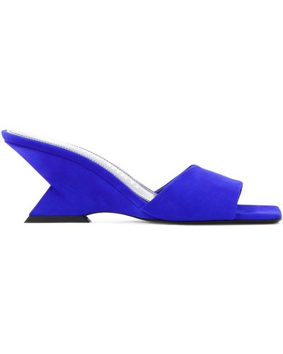 The Attico Cheope Sandals - Blue