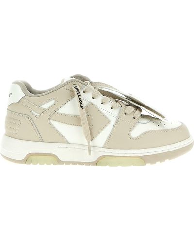 Off-White c/o Virgil Abloh Out Of Office Sneakers Beige - Neutro
