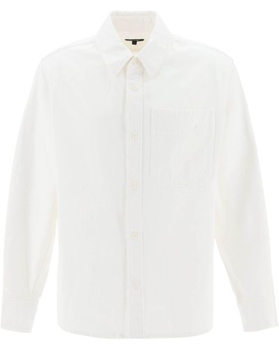 A.P.C. Basile Brodée Overshirt - White