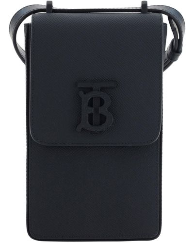 Burberry Tb Phone Bag - Black