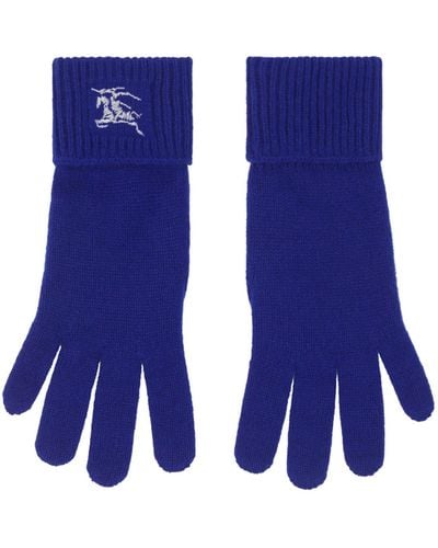 Burberry gloves purple sale