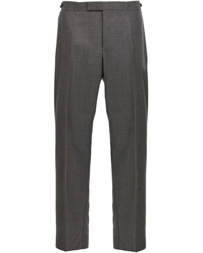 Thom Browne Rwb Trousers - Grey