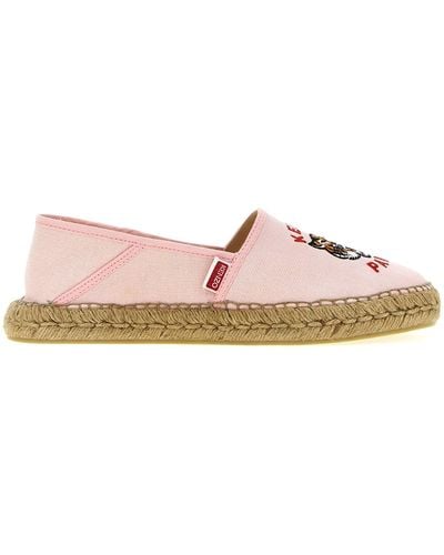 KENZO Tiger Flat Shoes Rosa