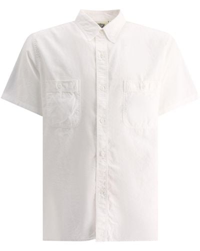 Orslow Chambray Work Shirts - White