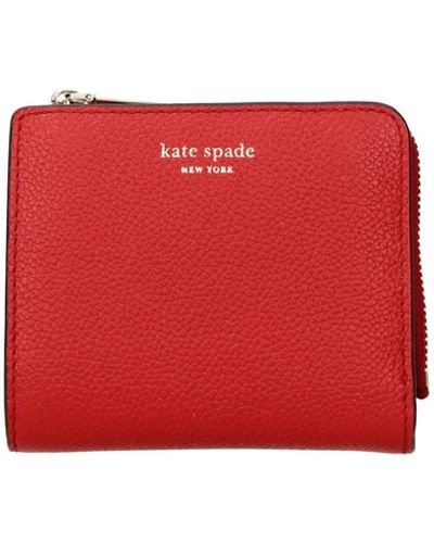 Kate Spade Portafogli Pelle Rosso Peperoncino