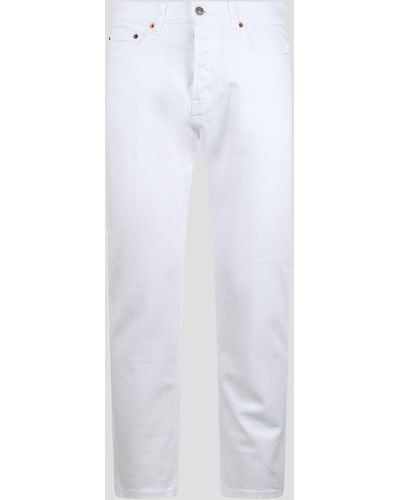 Haikure Tokyo slim bull denim jeans - Bianco