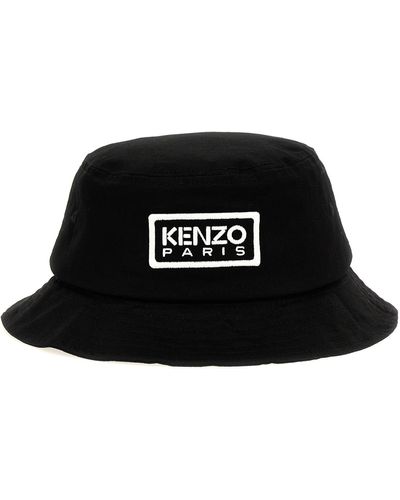 KENZO Tag Cappelli Bianco/Nero