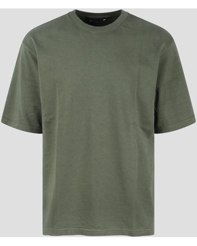 White Sand Cotton Jersey T-Shirt - Green