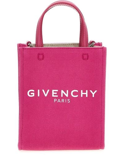 Givenchy Borsa tote G-Tote con stampa - Rosa