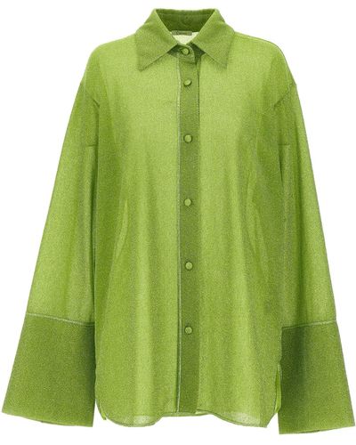 Oséree Lumiere Camicie Verde