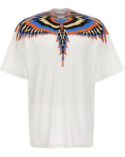 Marcelo Burlon Optical Wings T-shirt - White