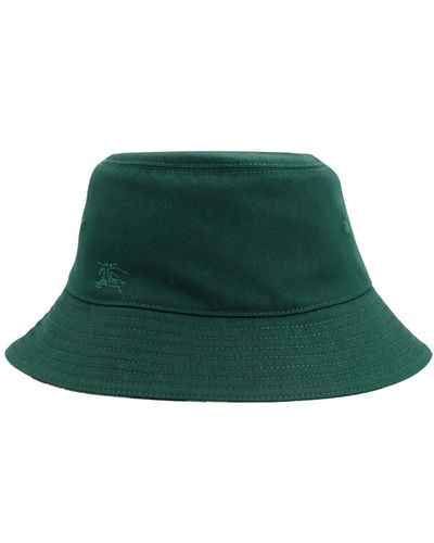 Burberry Cotton Blend Cloche - Green