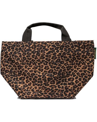 Herve Chapelier Panthere Handbags - Brown