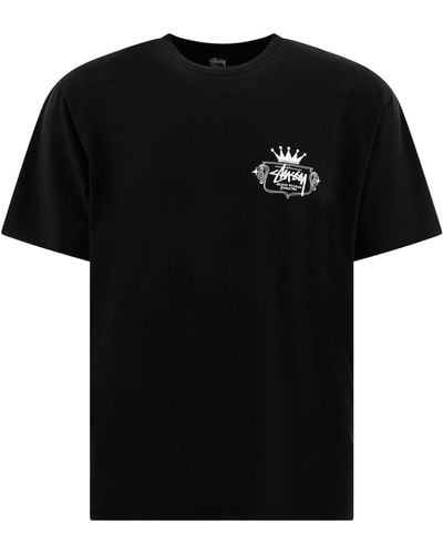 Stussy Built To Last T-Shirts - Black