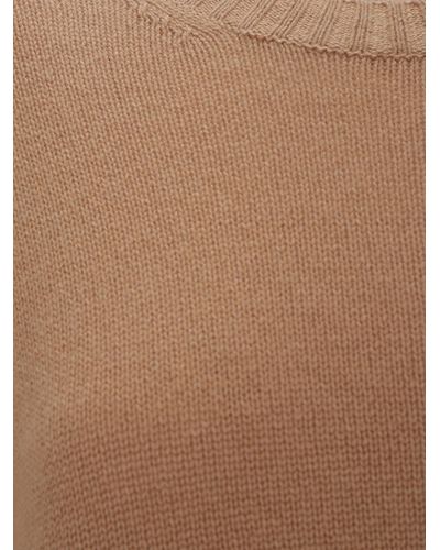 Allude Sweater - Brown
